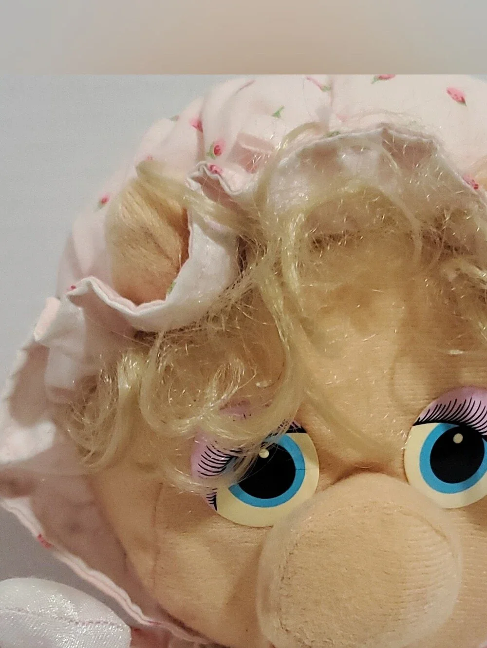 Vintage 1984 Muppet Babies Miss Piggy From Pampers Plush Figure Hasbro